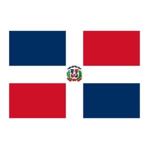 Bandiera Nazionale Repubblica Dominicana 200x400cm
