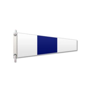Pennello Segnalazione Nautica "Designazione" 170x50x15 cm