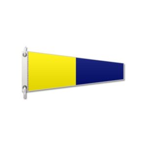 Pennello Segnalazione Nautica "5" Lungo 50x190 cm