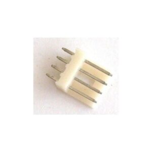 Connettore 4 poli maschio passo 2,54 CS