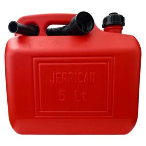 Tanica In Plastica Omologata Per Carburante Lt. 5
