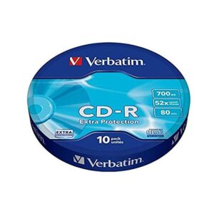 Verbatim CD-R 80min Extra Protection - Confezione da 10 pezzi