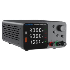 Alimentatore da banco 30V 5A 150W con regolatore di tensione CC USB/TYPE-C 18W