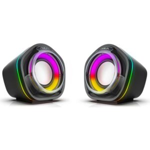 Altoparlanti per PC 3W USB con luci RGB