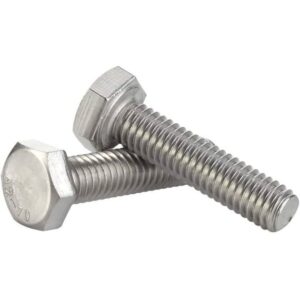 Vite a testa esagonale in acciaio inox 304 18-8