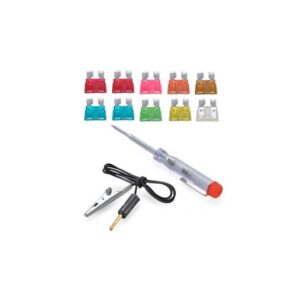 Kit 10 Fusibili per auto con Tester