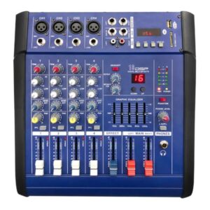 Mixer professionale 4 canali con Bluetooth e USB 350W