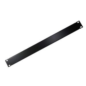 Pannello cieco per armadi rack 19'' nero 1U
