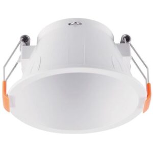 Supporto tondo per faretto GU10 da incasso Φ83mm bianco