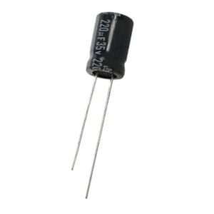 Condensatore elettrolitico radiale 220uF 35V