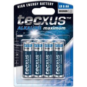 Batteria al manganese alcalino 1,5V  LR6/AA