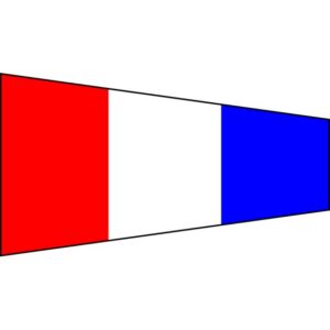 Pennello di segnalazione numerica "3" Terrathree 170x50cm