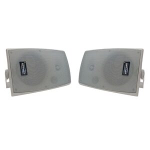 Casse acustiche da parete 60W 8 Ohm 1x6.5” 1x1” bianco