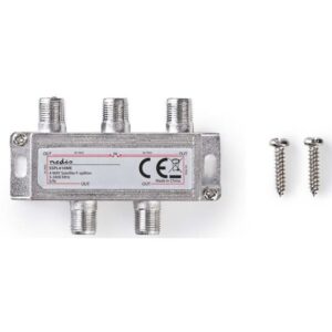 Splitter Satellitare 5-2400 MHz 11.5 dB IN:1/ OUT: 4  75 Ohm