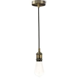 Lampadario da soffitto E27 color ottone 1,50 m