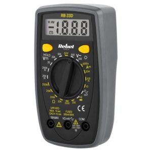 Multimetro digitale con puntali RB-33D
