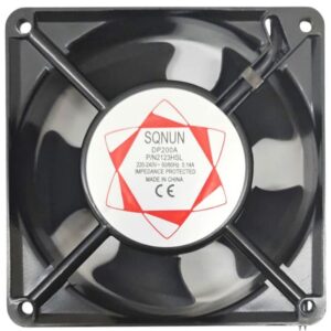 Ventola 110x110x25mm 220V-240V AC-50/60Hz 0.10A