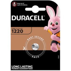 Batteria a bottone al litio 3V CR1220  Duracell