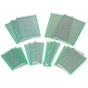 Scheda PCB kit da 17 pezzi varie misure