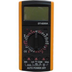 Multimetro digitale con puntali grandi DT-9205A