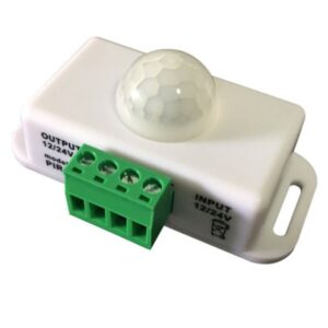 Interruttore con sensore di movimento PIR regolabile 1-10min DC12-24V