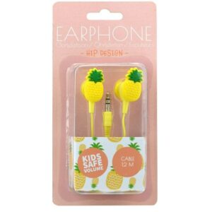 Auricolari Kids Safe Volume Ananas