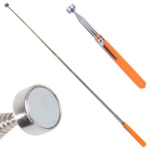 Pinza magnetica telescopica